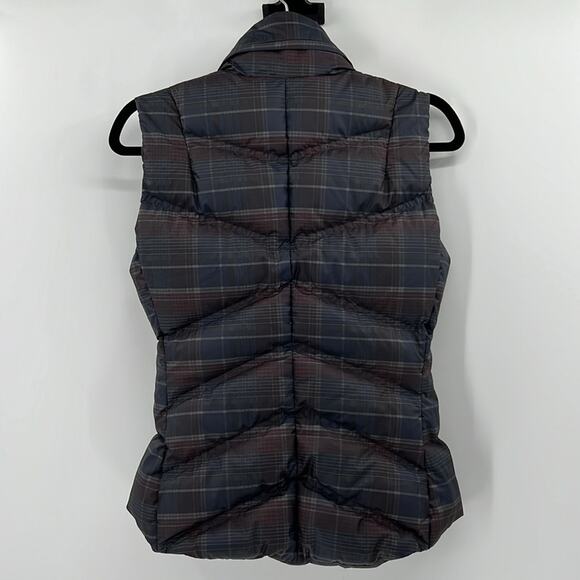Patagonia Down with it Women's Puffer Vest - Plaid - Small - Picture 7 of 7